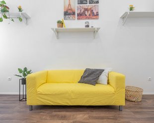 Мебель в желтых тонах – вызов стандартным решениям в Карабаше - karabash.magazinmebel.ru | фото