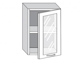 1.50.3 Шкаф настенный (h=720) на 500мм с 1-ой стекл. дверцей в Карабаше - karabash.magazinmebel.ru | фото