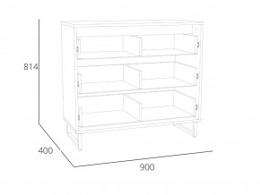 Комод Фолк НМ 014.25 в Карабаше - karabash.magazinmebel.ru | фото - изображение 3