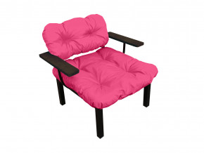 Кресло Дачное розовая подушка в Карабаше - karabash.magazinmebel.ru | фото