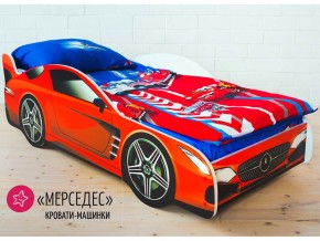 Кровать детская машинка Мерседес в Карабаше - karabash.magazinmebel.ru | фото