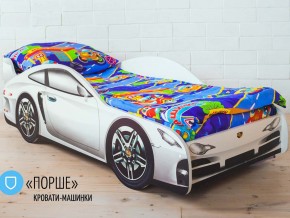 Кровать детская машинка Порше в Карабаше - karabash.magazinmebel.ru | фото