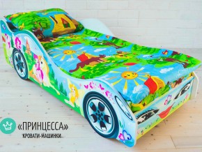 Кровать детская машинка Принцесса в Карабаше - karabash.magazinmebel.ru | фото