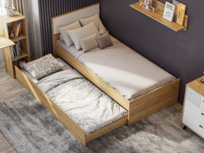 Кровать одинарная Милан выкатная с настилом в Карабаше - karabash.magazinmebel.ru | фото