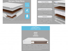 Матрас Sleep Nova шириной 1600 мм в Карабаше - karabash.magazinmebel.ru | фото - изображение 2