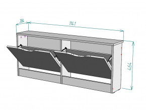 Обувница W101 в Карабаше - karabash.magazinmebel.ru | фото - изображение 3