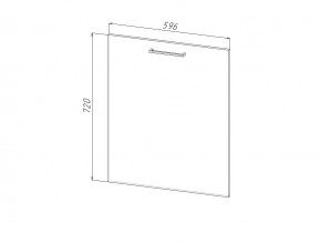 П 60 Комплект для посудомоечной машины 600 мм (цоколь + фасад) ЛДСП в Карабаше - karabash.magazinmebel.ru | фото