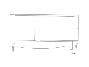 Полка 10.119 Флоренция в Карабаше - karabash.magazinmebel.ru | фото - изображение 2