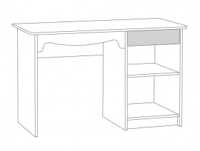 Стол письменный 12.24 Флоренция в Карабаше - karabash.magazinmebel.ru | фото - изображение 2