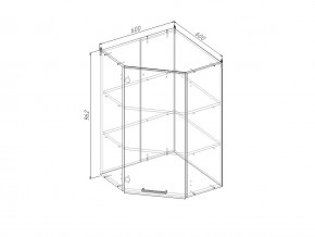 ВУ9 Модуль верхний Угловой МВУ9 в Карабаше - karabash.magazinmebel.ru | фото
